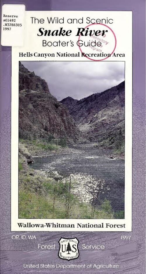 Hells Canyon NRA (lookouts)