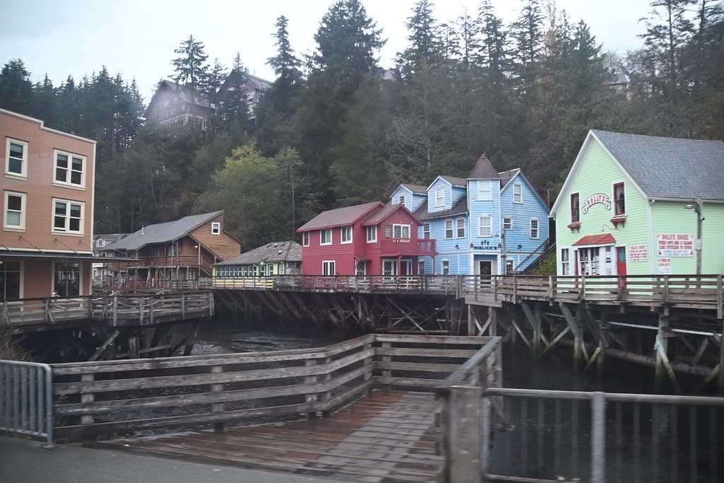 Creek Street (historic boardwalk)