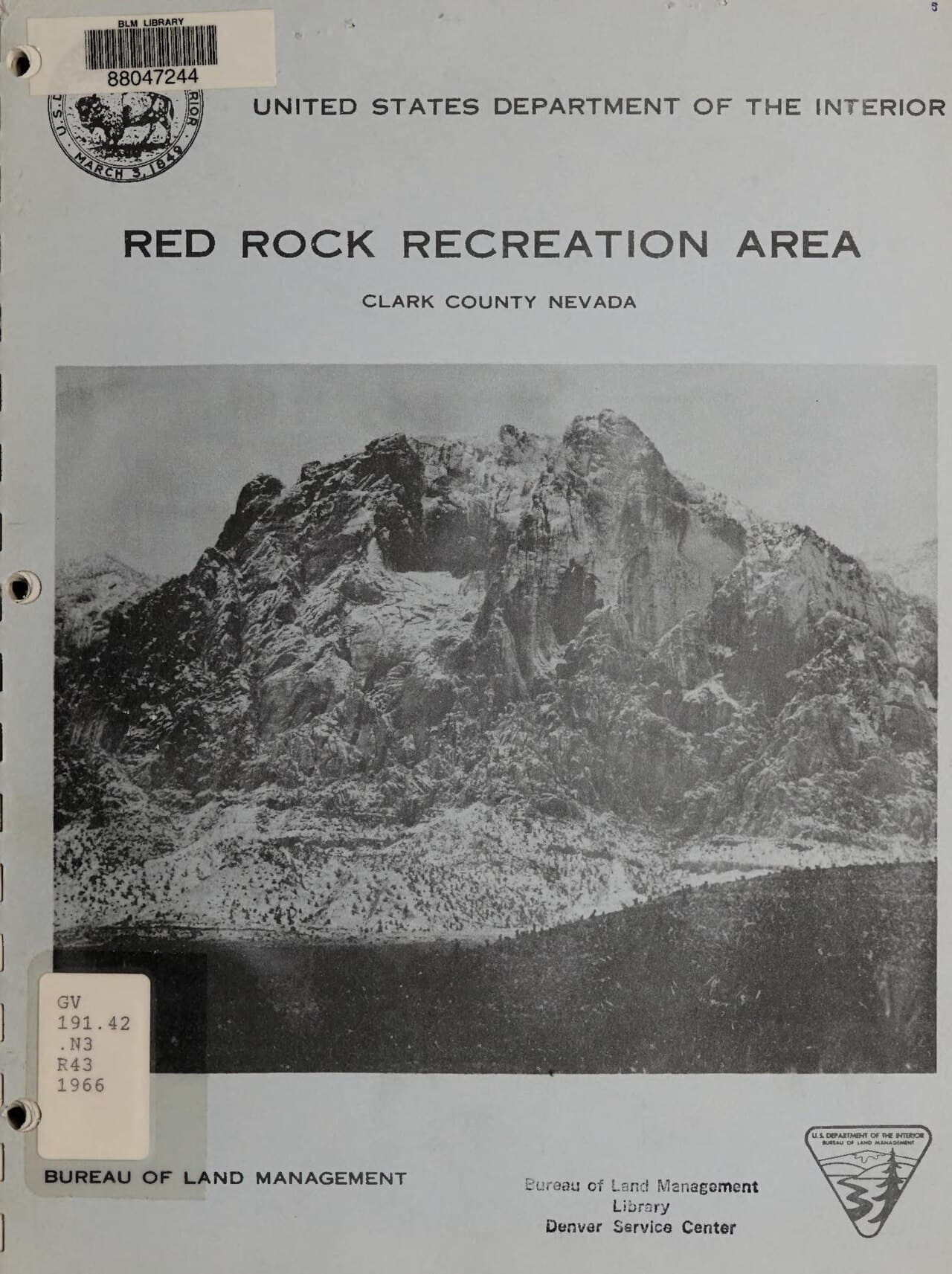 Red Rock Canyon (see above)