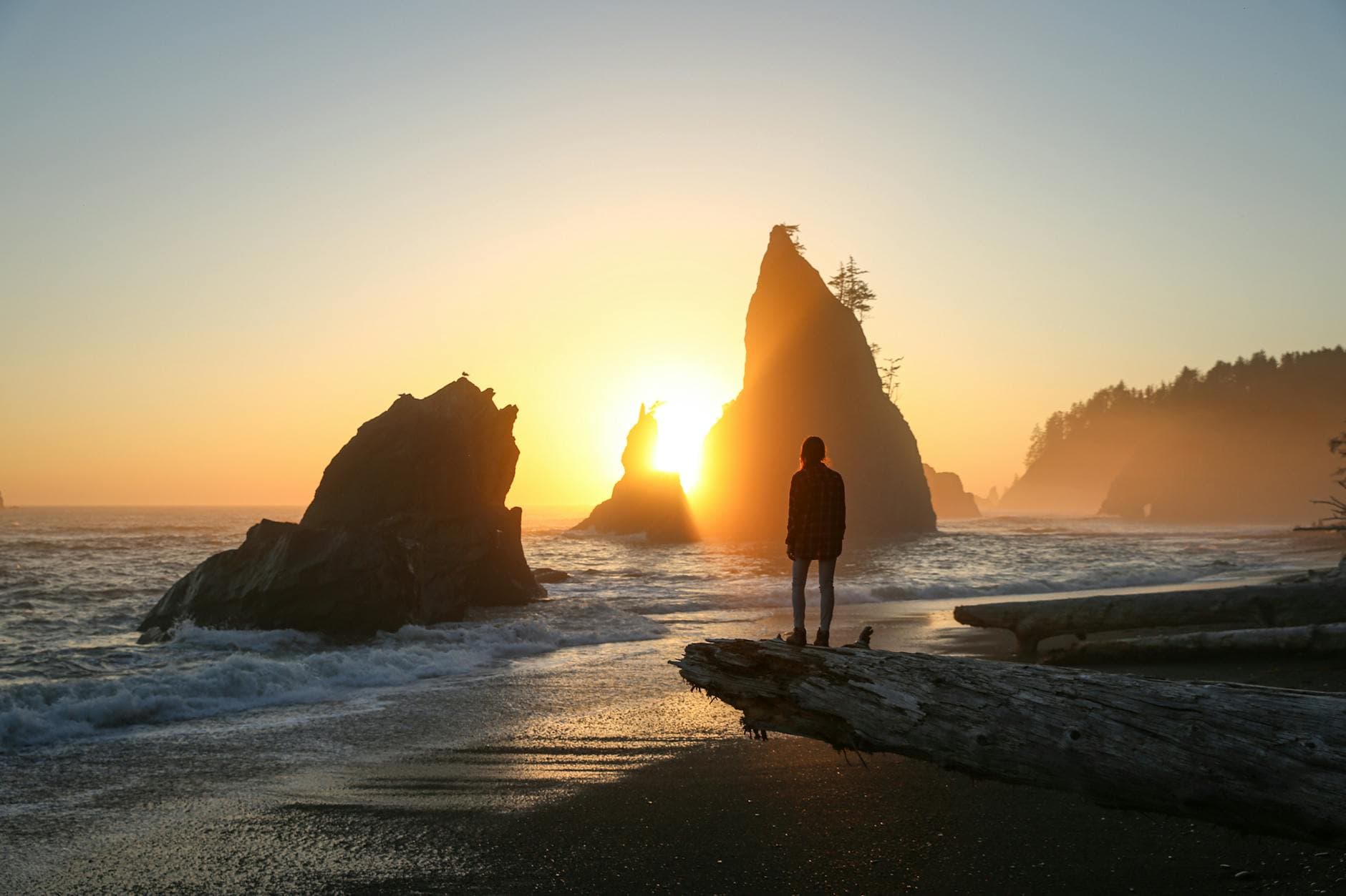Rialto Beach (Hole-in-the-Wall)