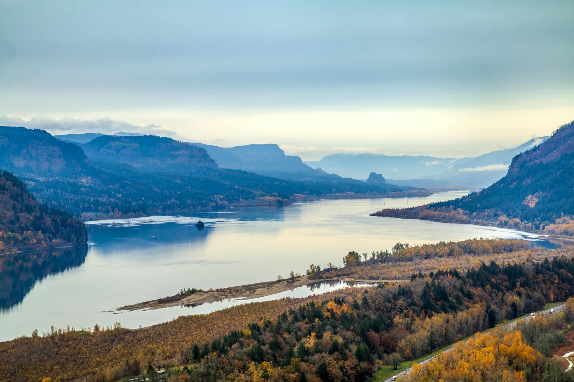 Columbia River Gorge (east access)