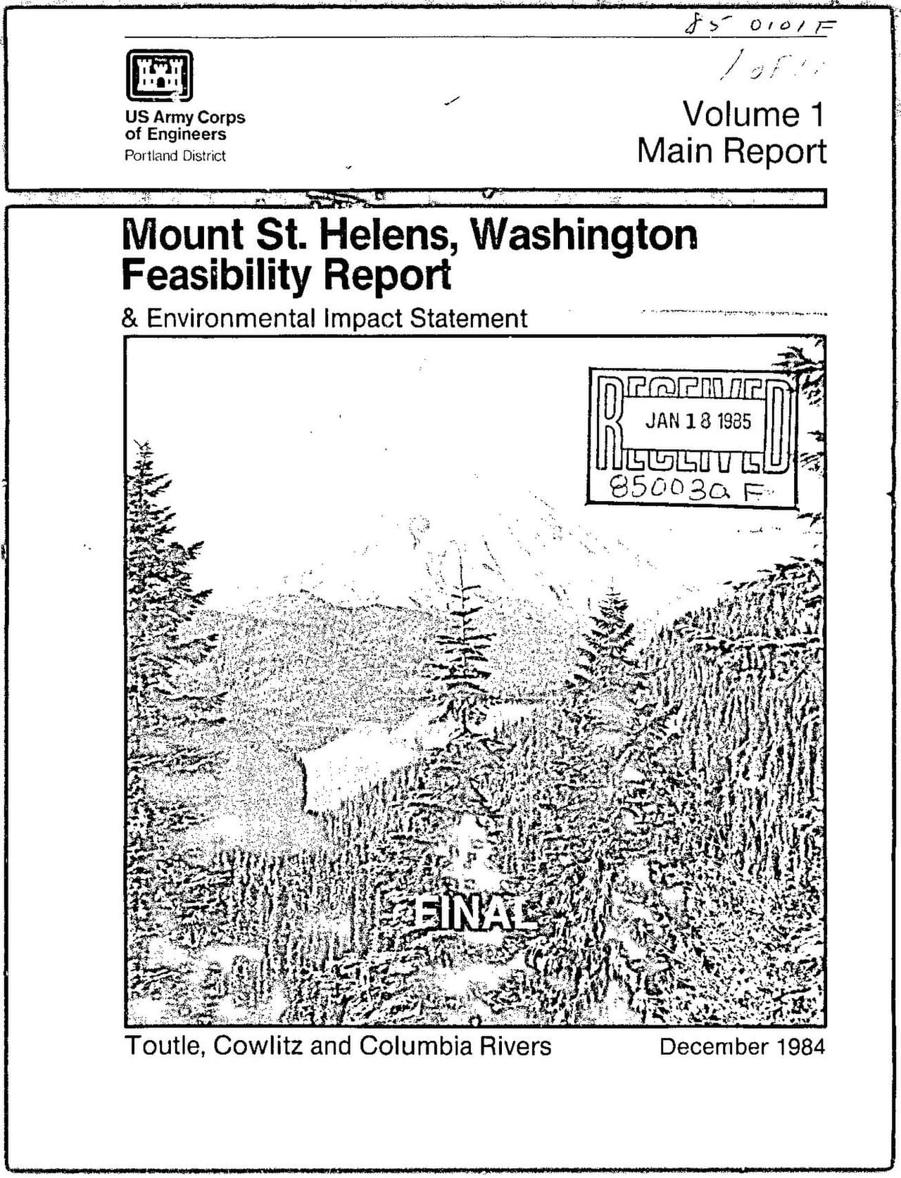 Mount St. Helens (from West side)